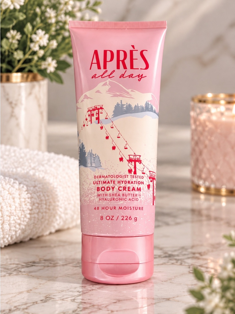 🎊3/$20 Bath & Body Works Après All Day Body Cream 8oz